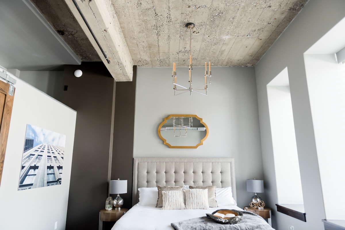 Main bedroom with double bed