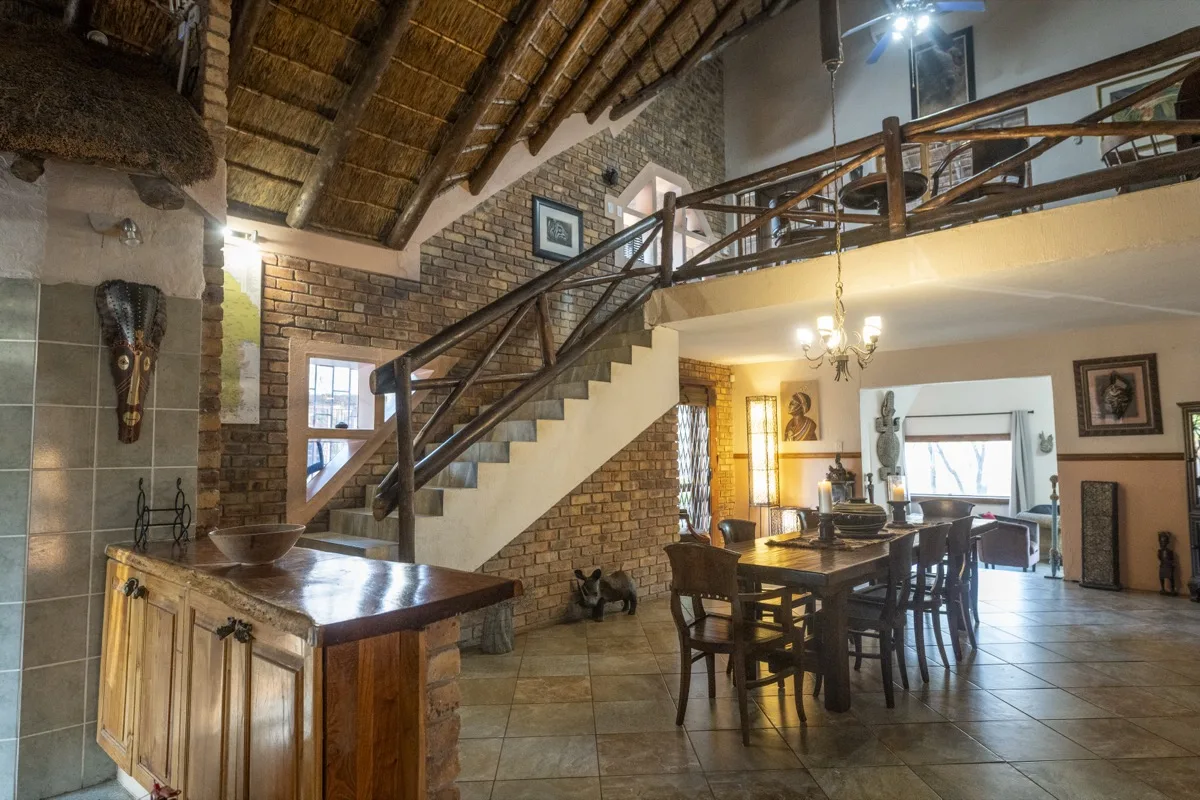 Downstairs dining room